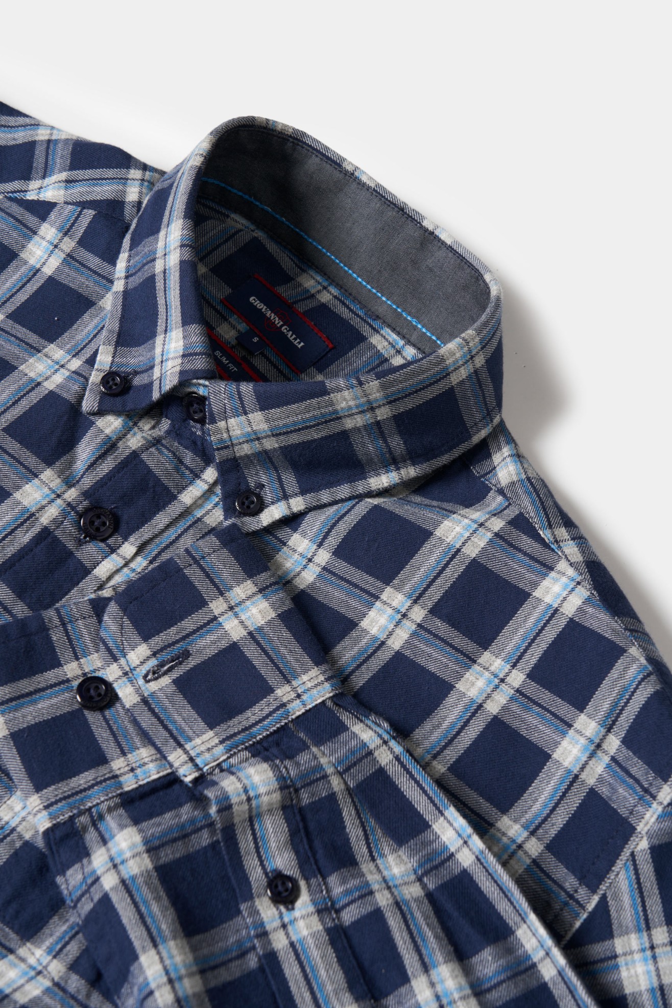 Camisa de cuadros slim fit