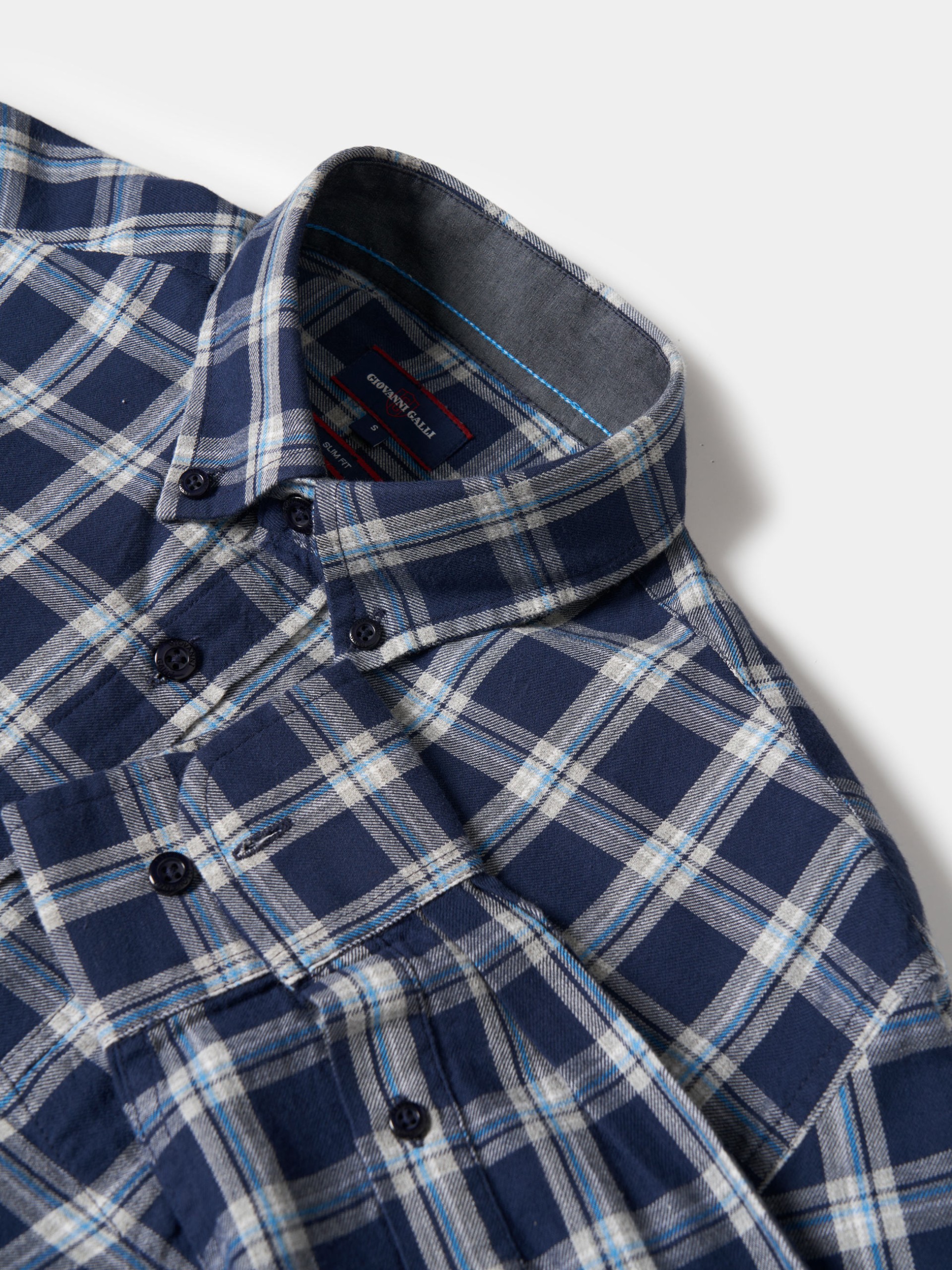 Camisa de cuadros slim fit