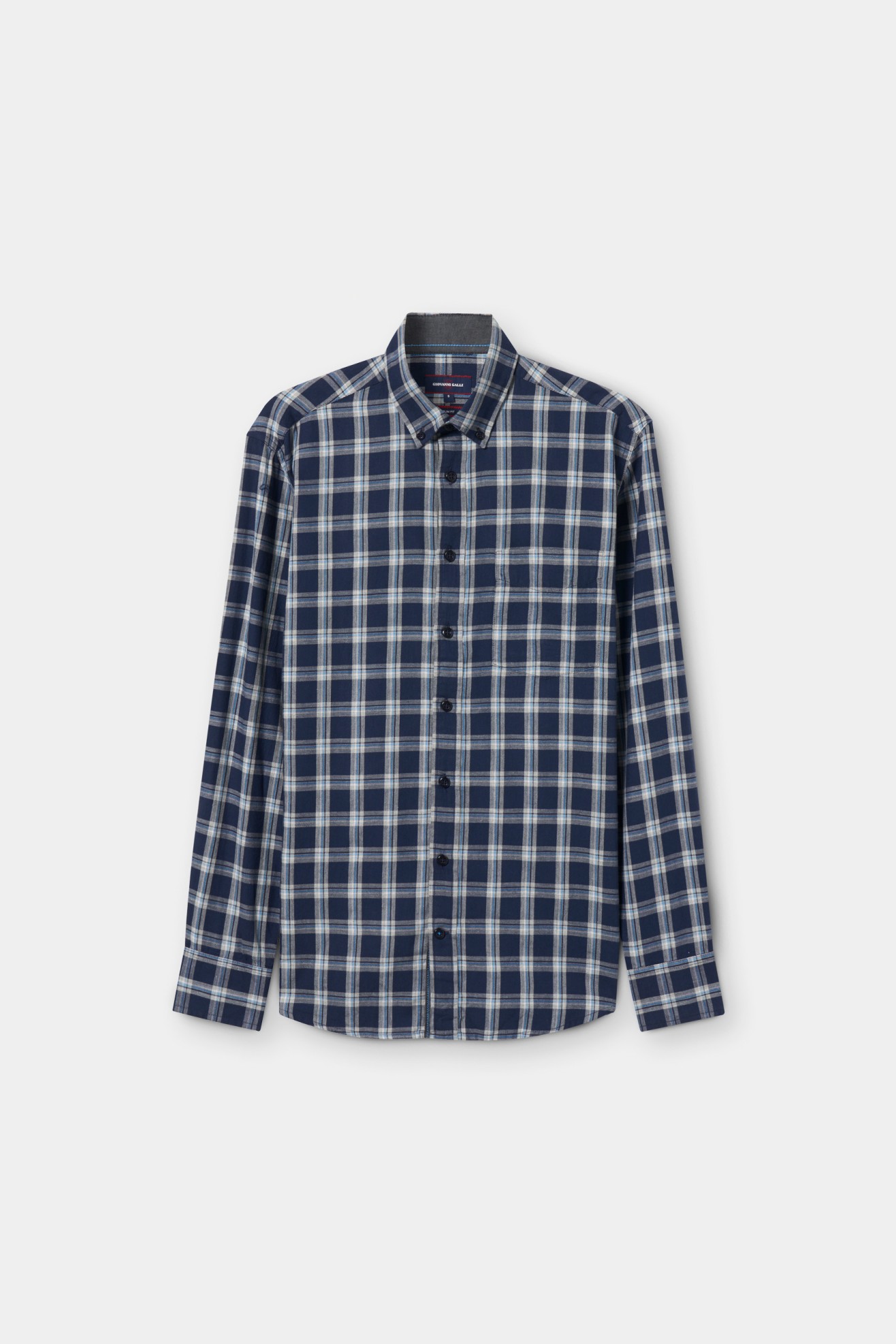 Camisa xadrez slim fit