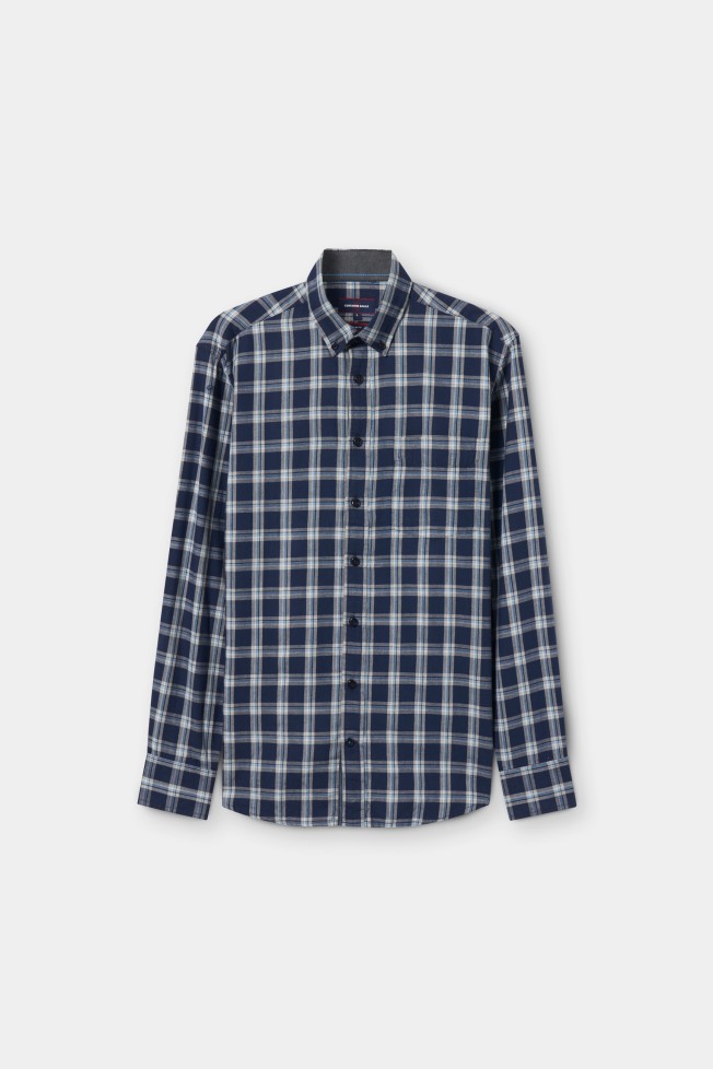 Camisa de cuadros slim fit