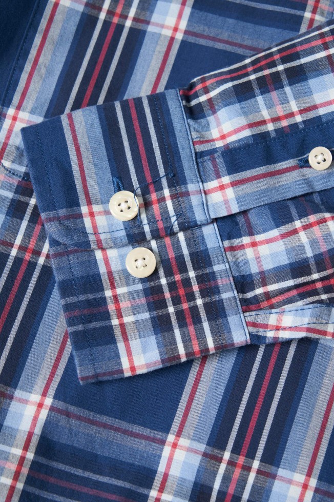 Camisa xadrez regular fit