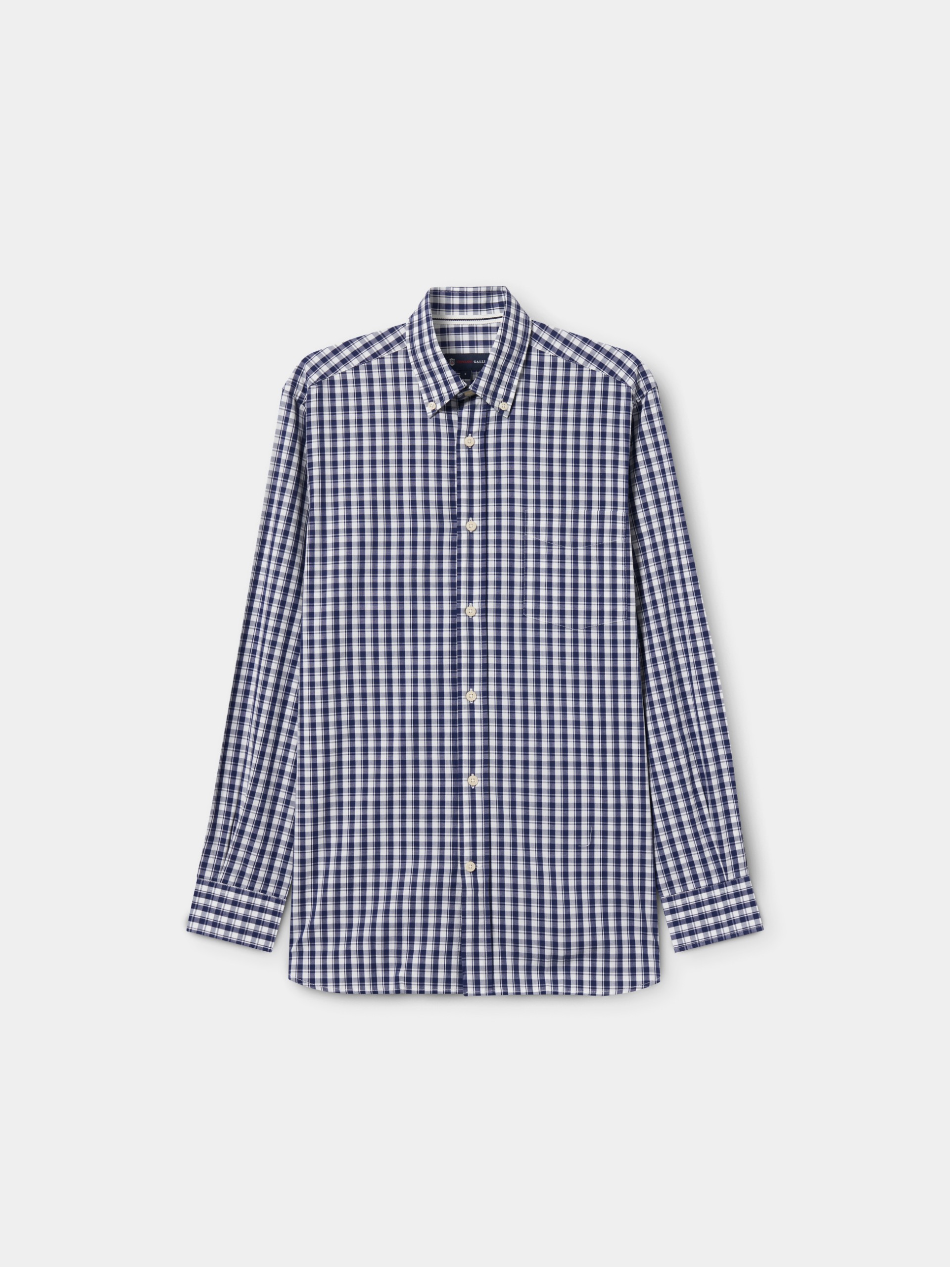 Camisa regular fit a cuadros