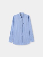 Camisa s riscas regular fit