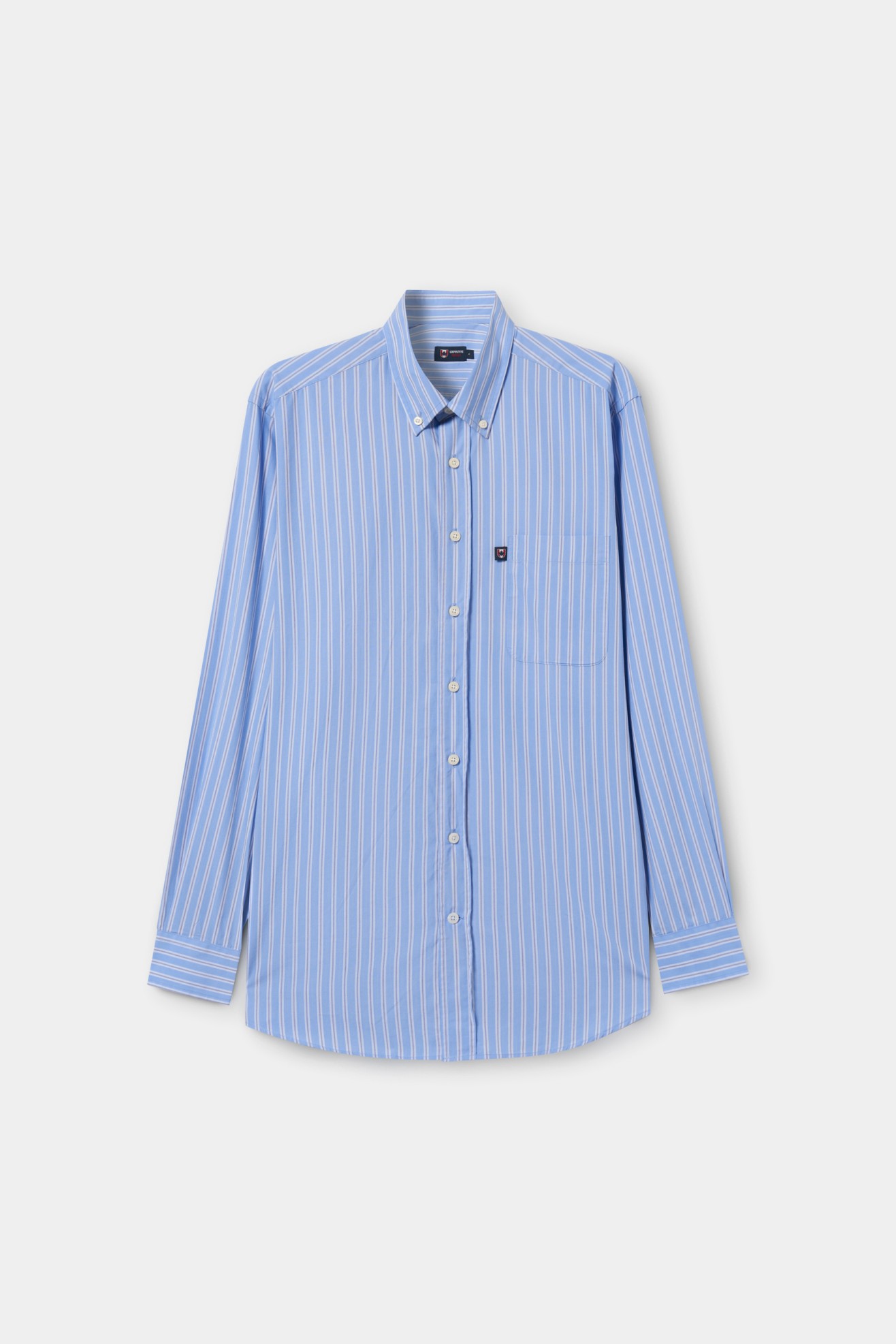 Camisa s riscas regular fit