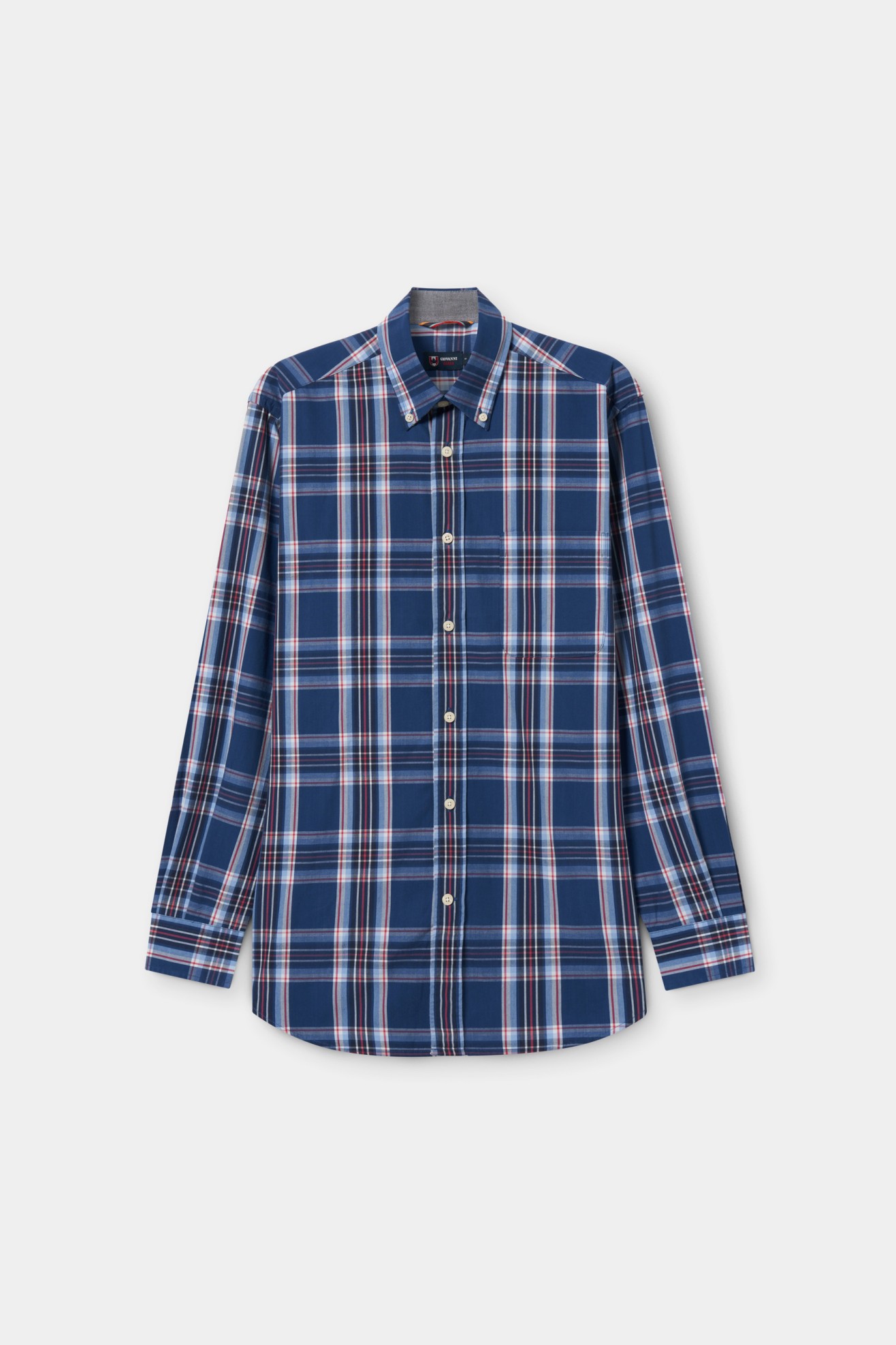 Camisa regular fit a cuadros 