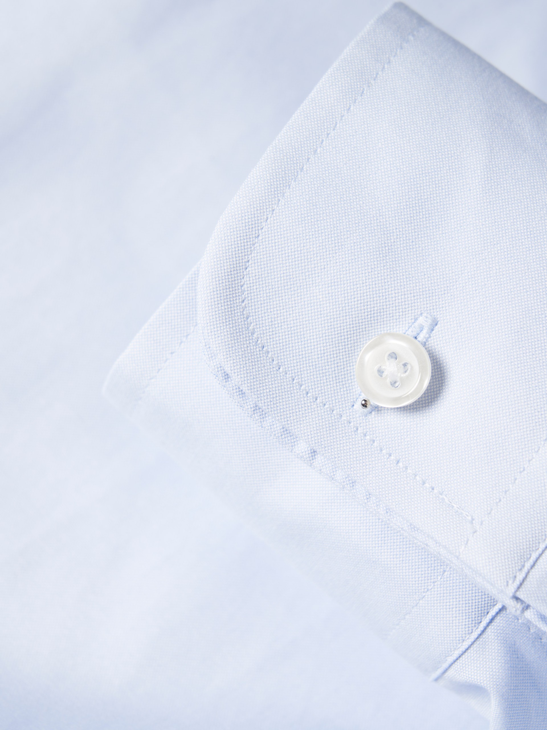 Camisa slim fit de algodón