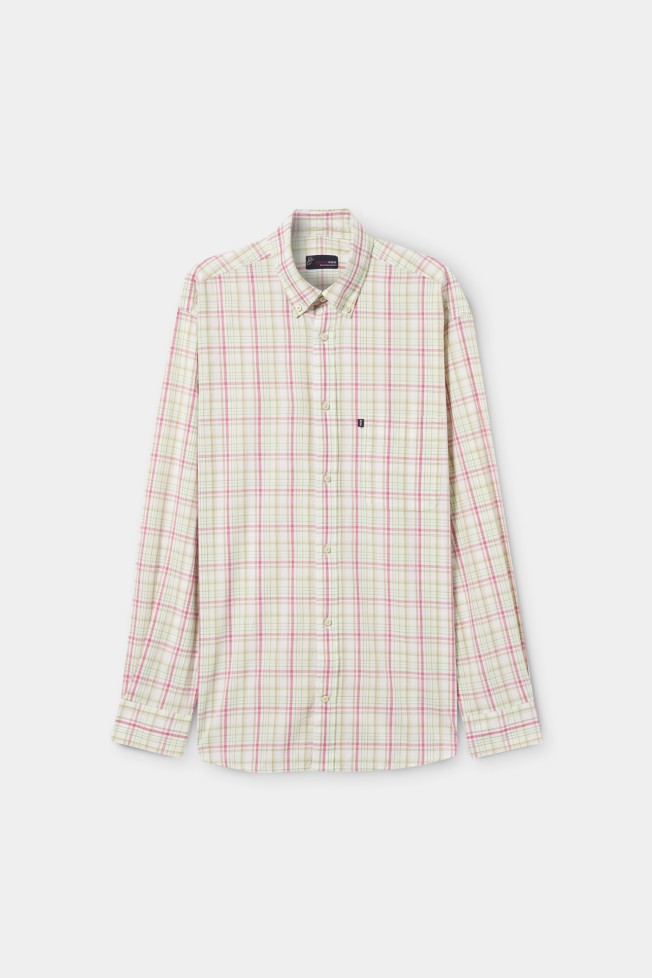 Camisa xadrez regular fit