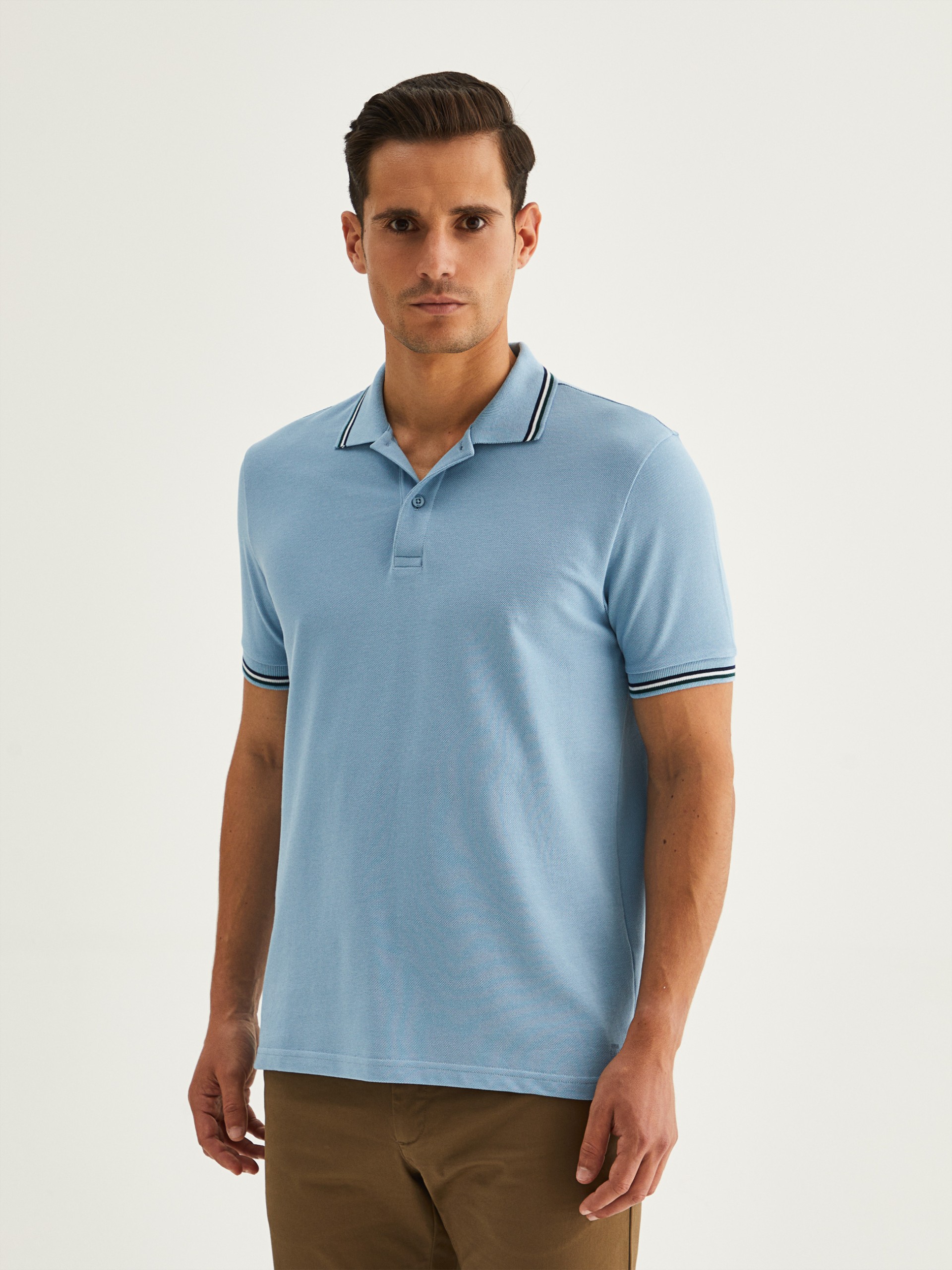 Polo de piqué 100% algodón