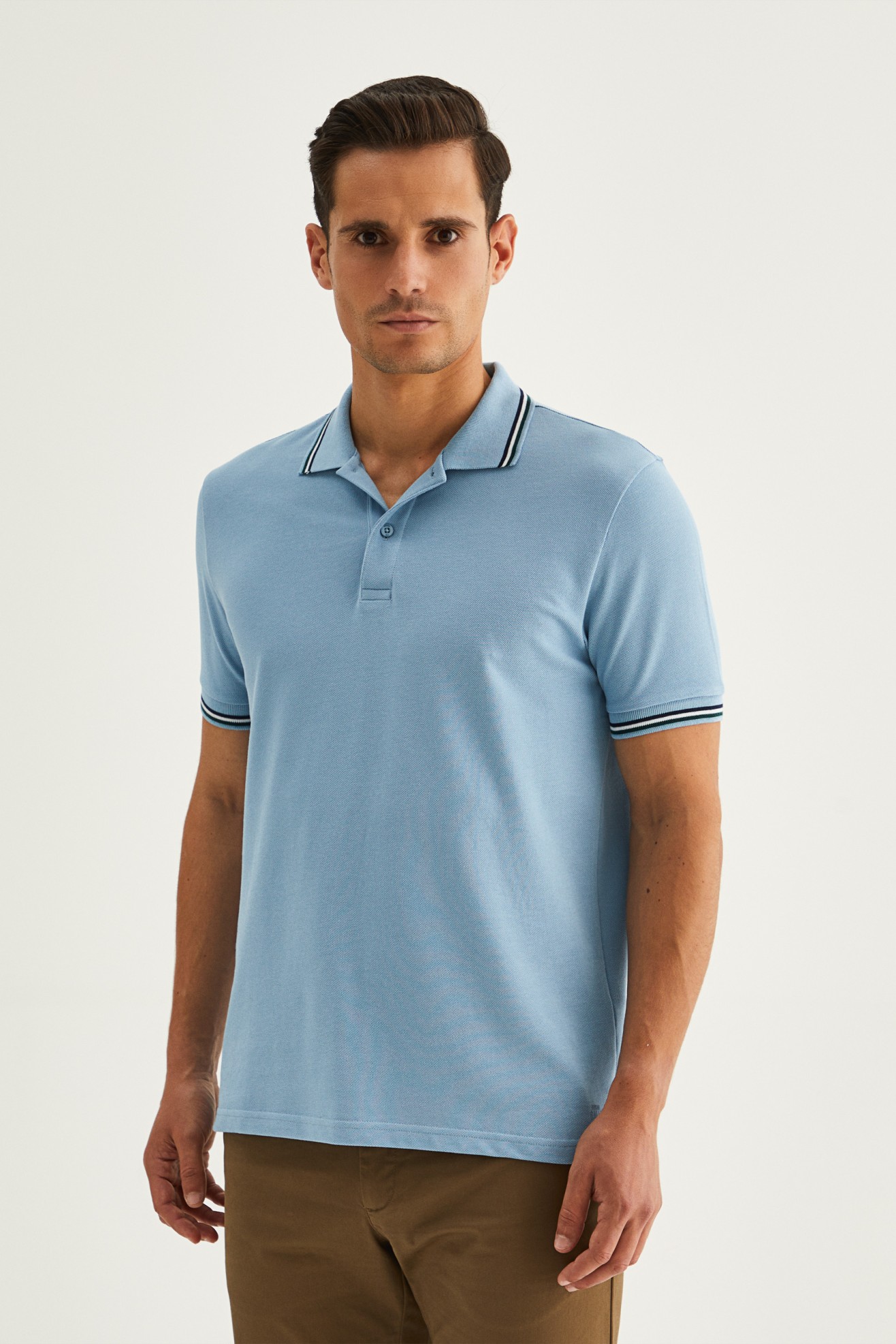 Polo piqu 100% algodo