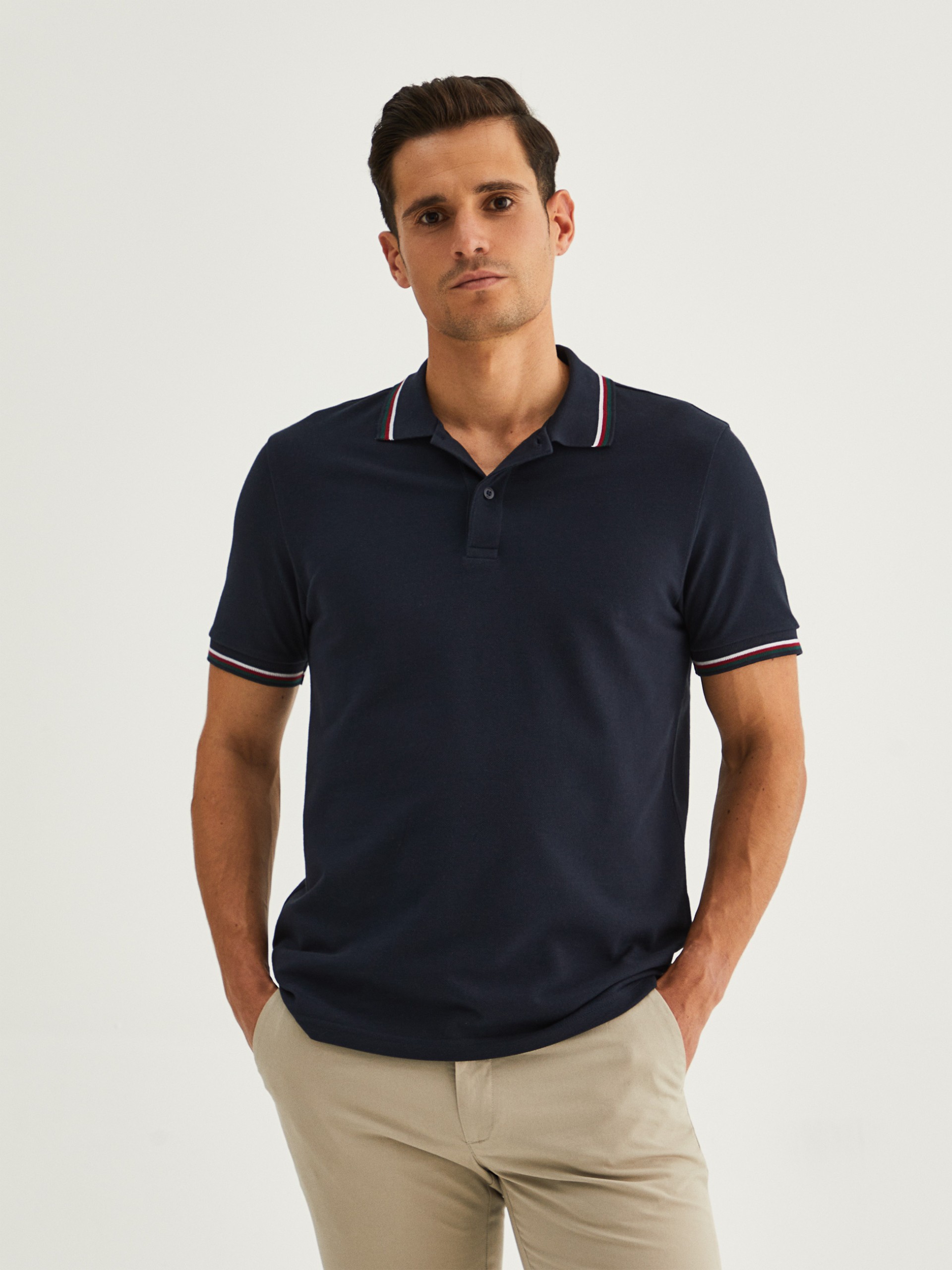 Polo de piqué 100% algodón