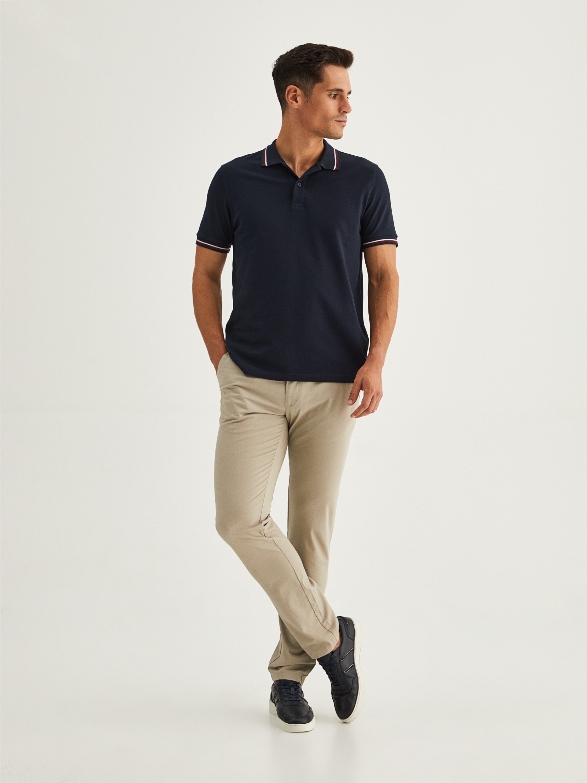 Polo de piqué 100% algodón