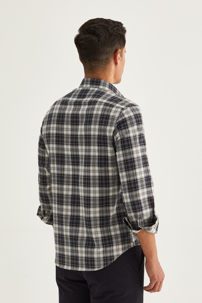 Camisa xadrez regular fit Camisa xadrez regular fit