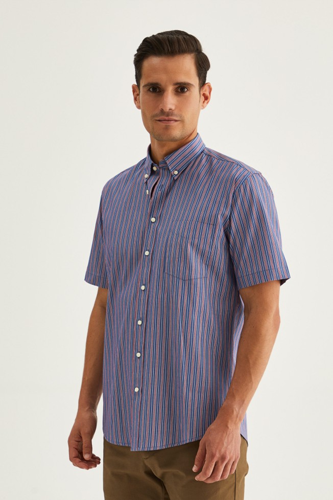 Camisa de rayas regular fit