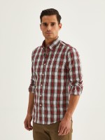 Camisa de cuadros slim fit