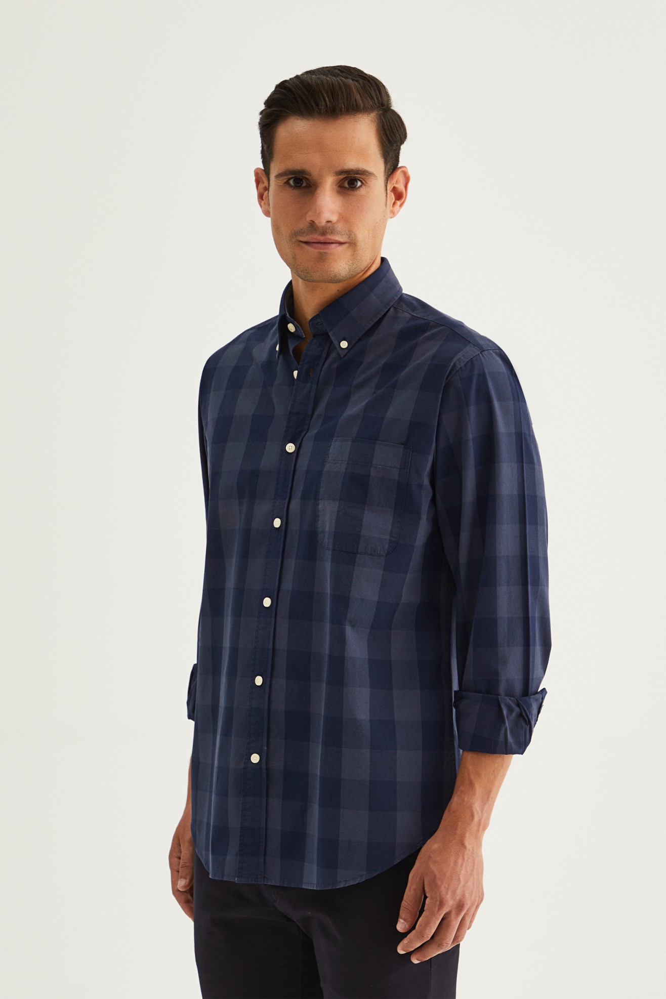 Camisa xadrez regular fit