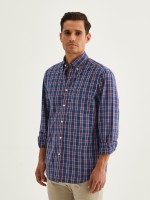 Camisa xadrez regular fit