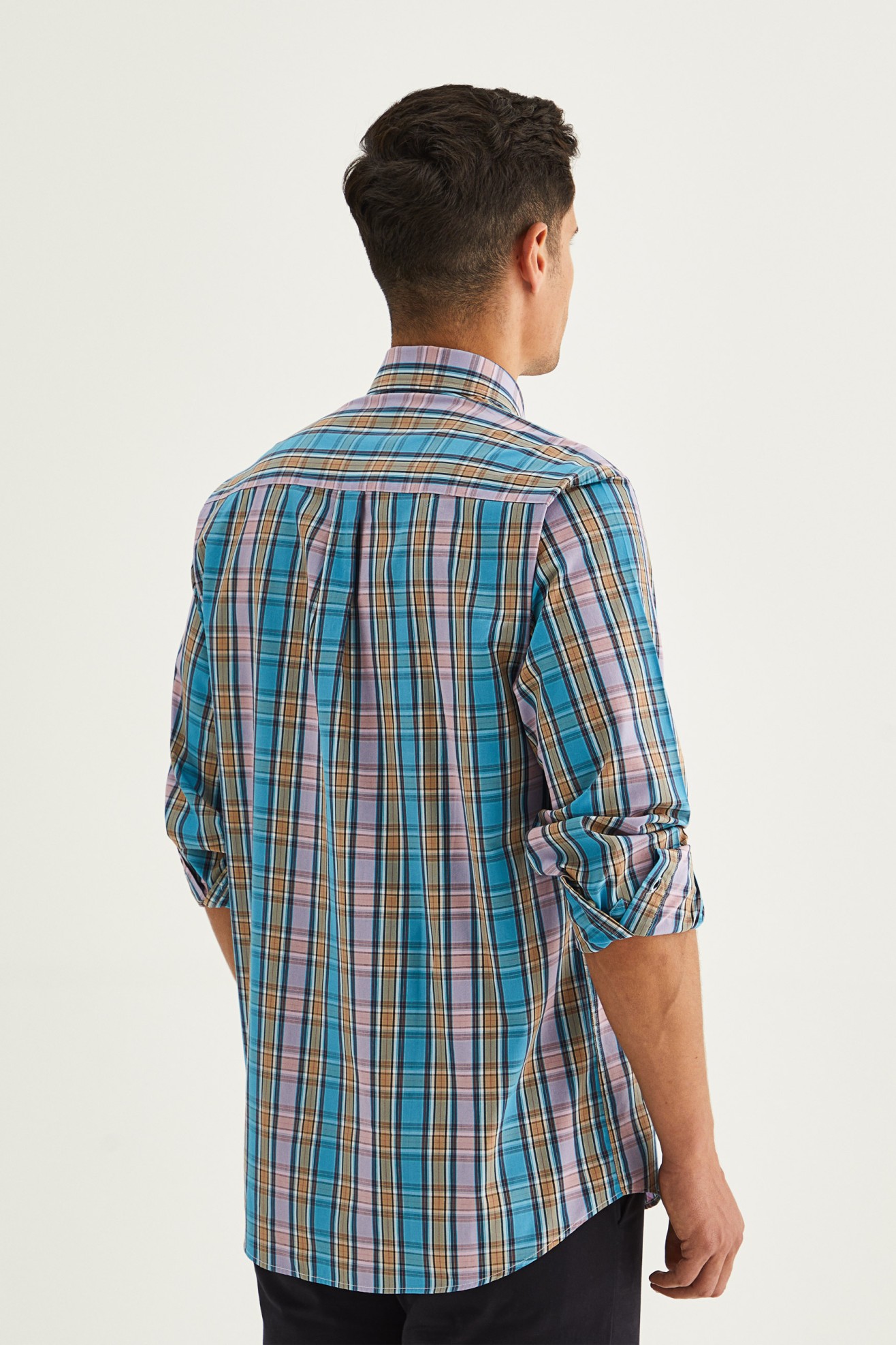 Camisa xadrez regular fit