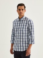 Camisa xadrez slim fit