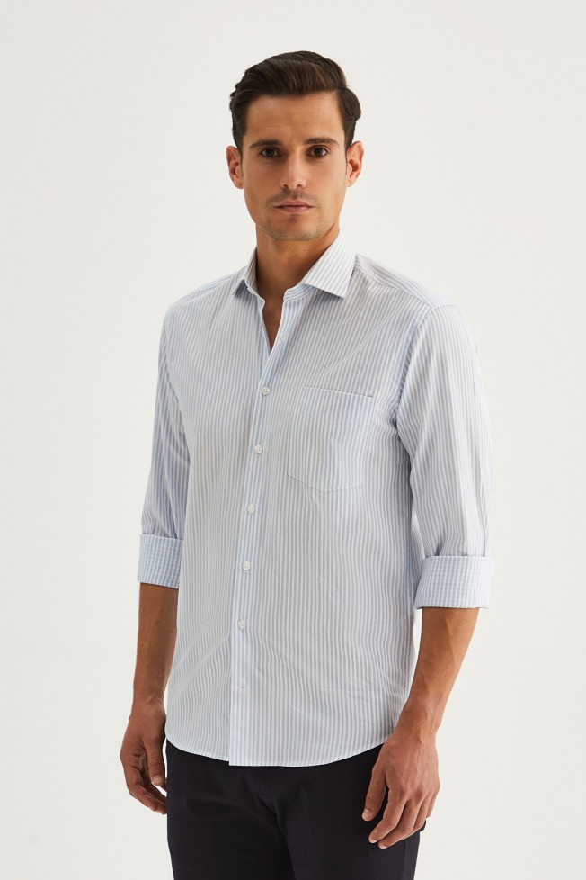 Camisa clsica regular fit