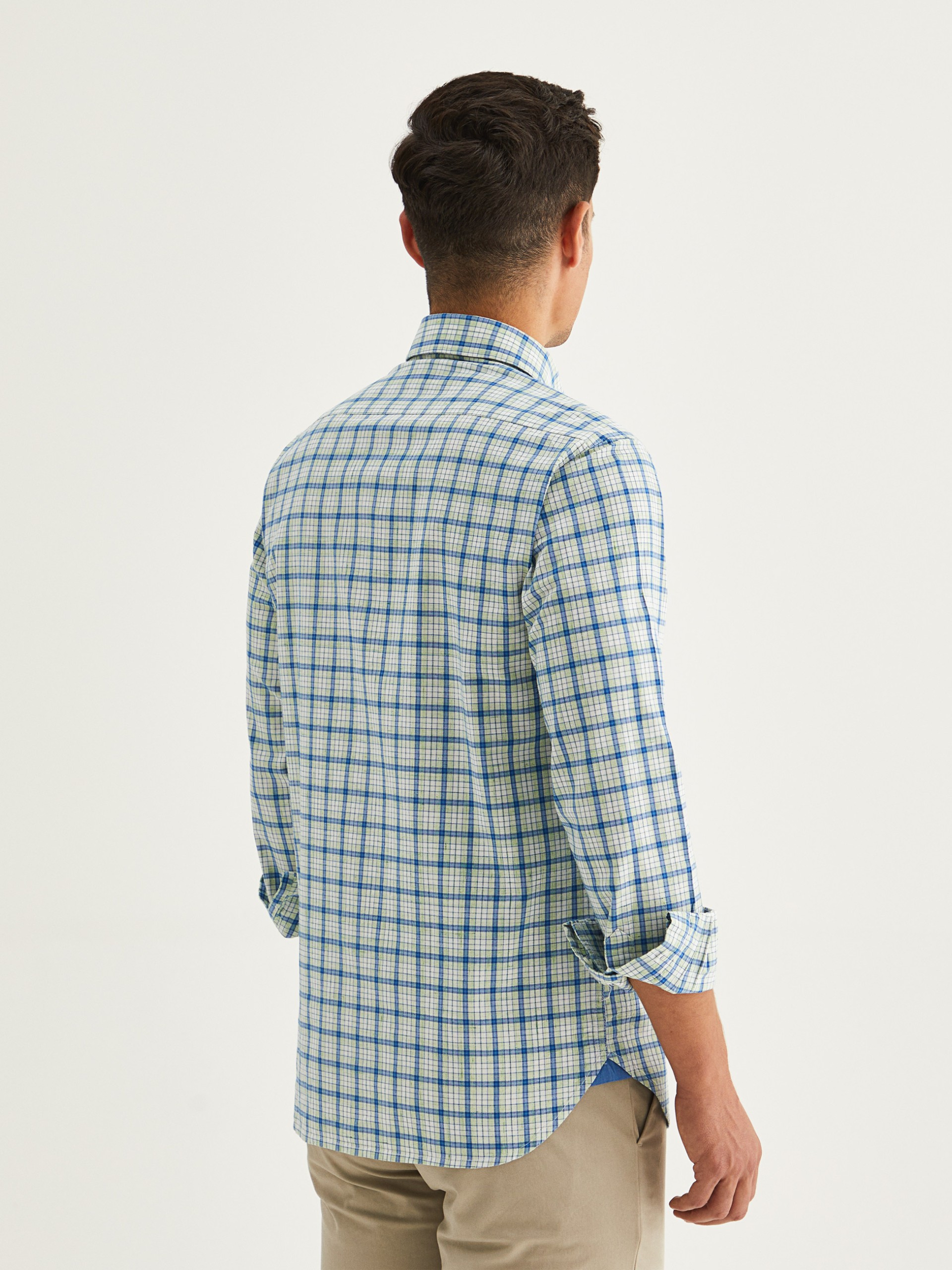 Camisa de cuadros slim fit