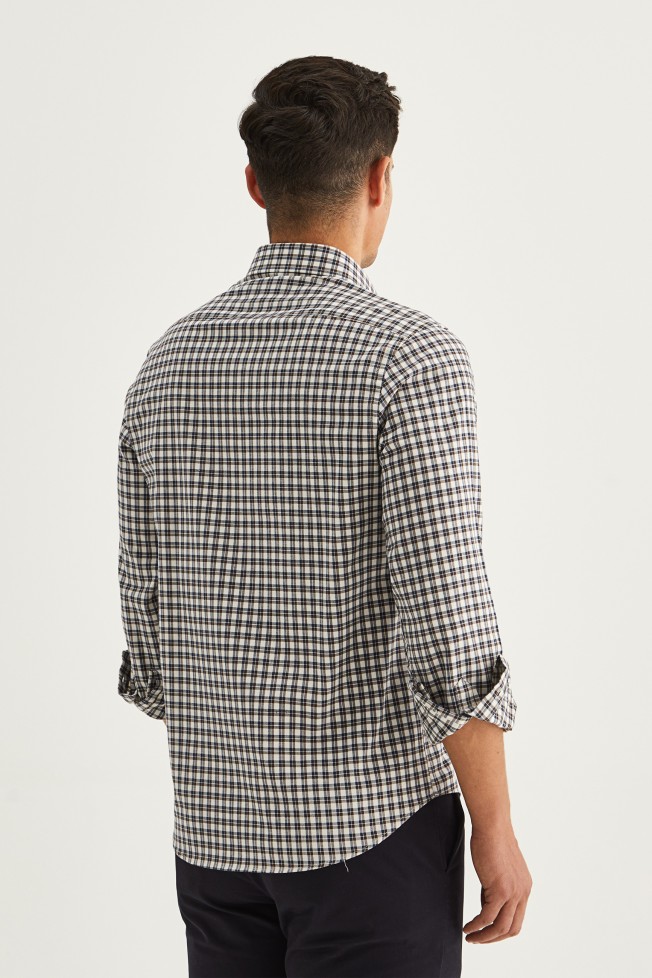 Camisa de cuadros regular fit Camisa de cuadros regular fit