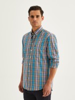 Camisa xadrez regular fit