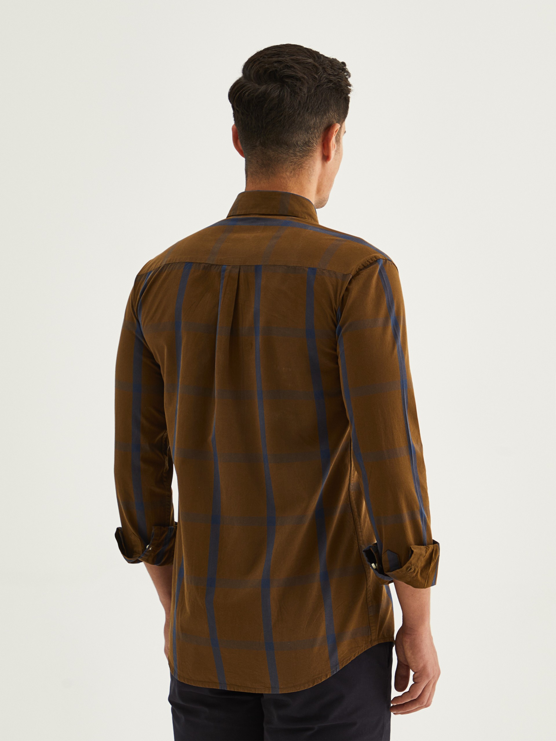 Camisa de cuadros slim fit