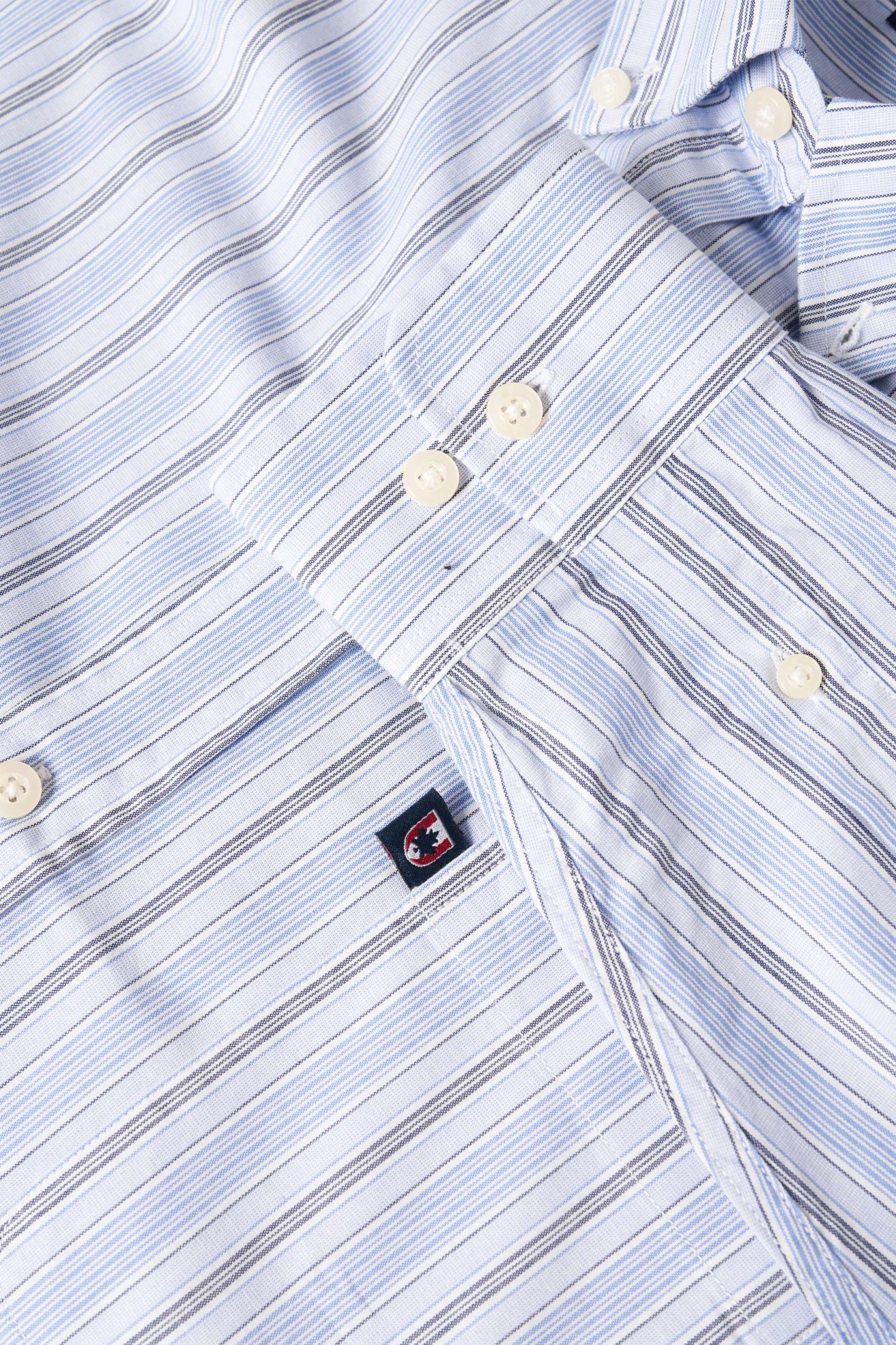 Camisa s riscas regular fit