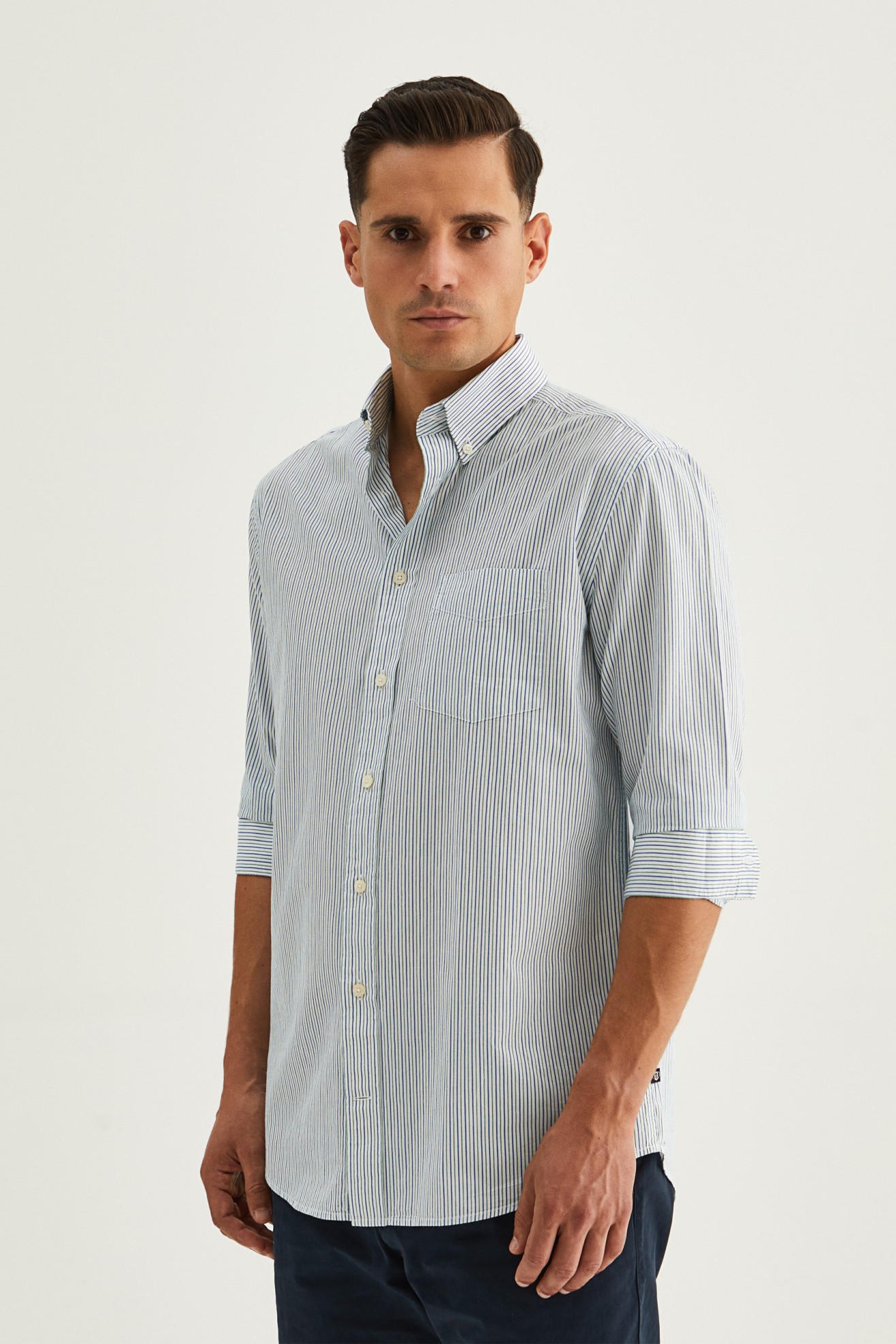Camisa de rayas regular fit