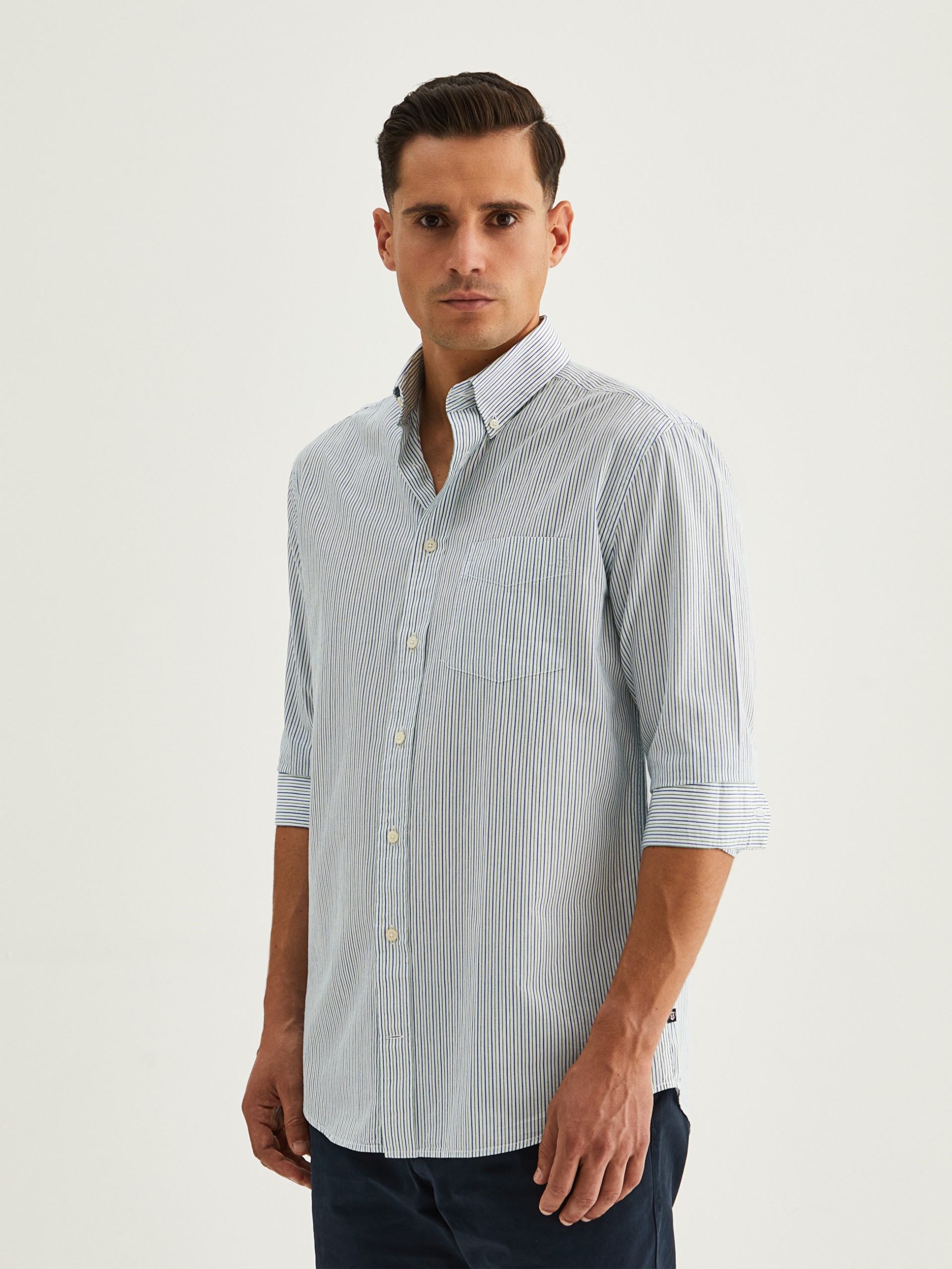 Camisa de rayas regular fit