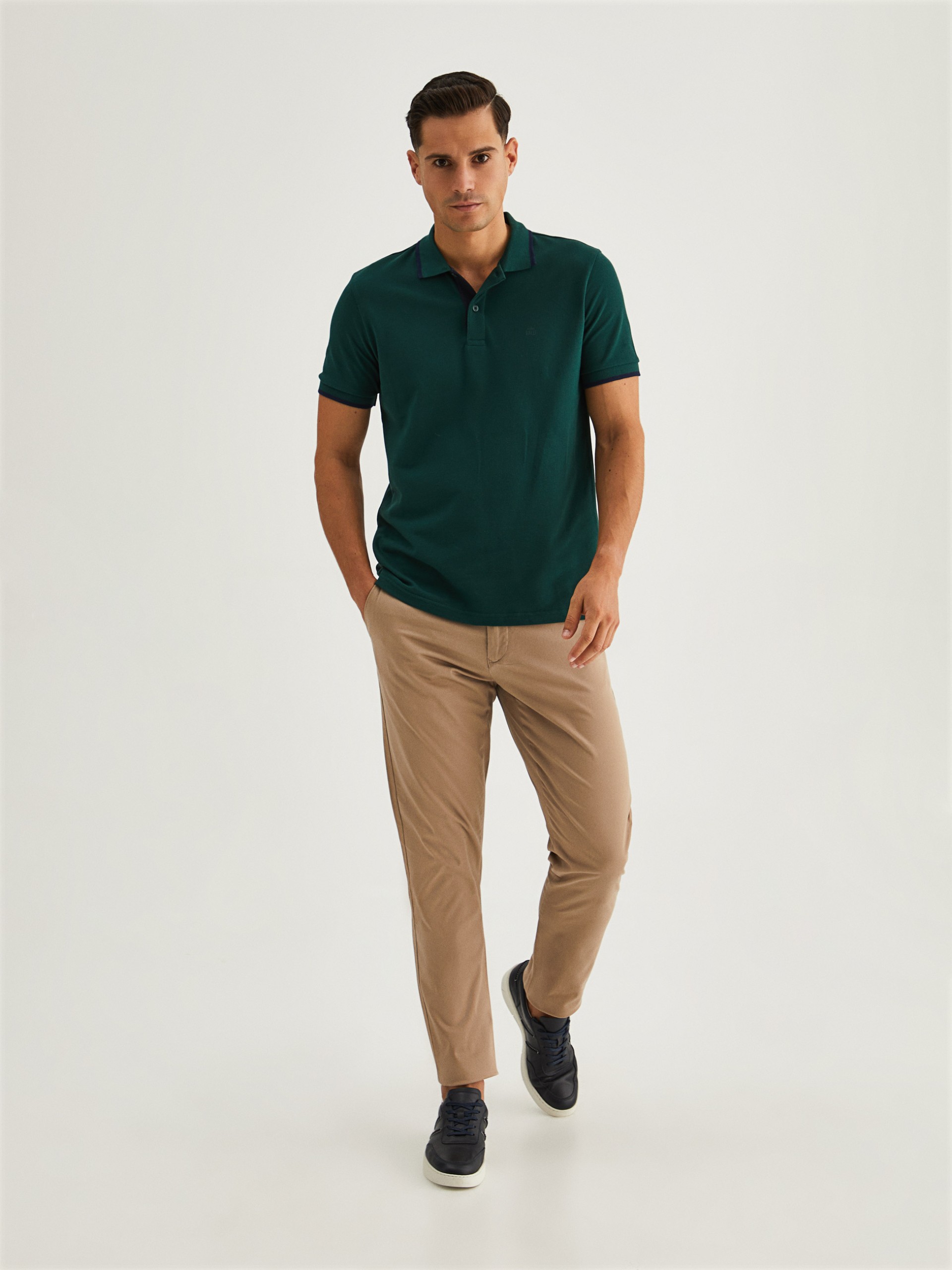 Polo de piqué 100% algodón