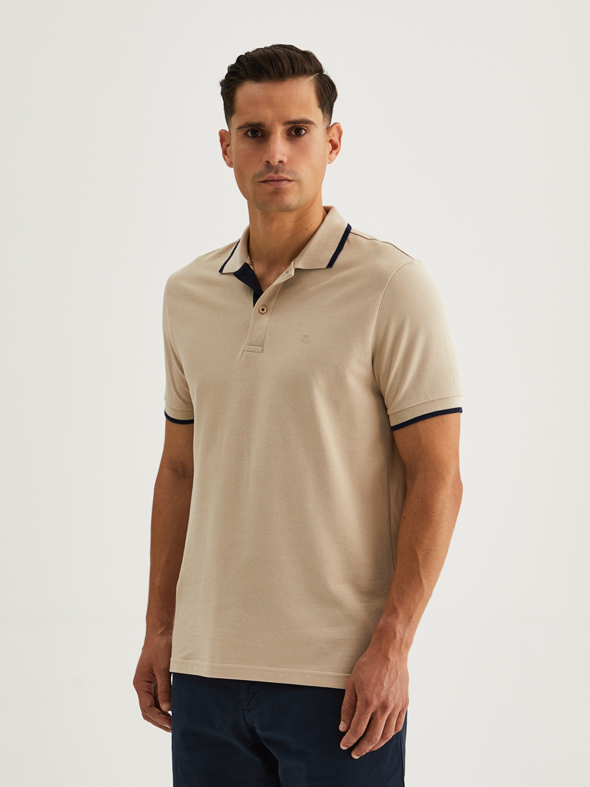 Polo de piqué 100% algodón