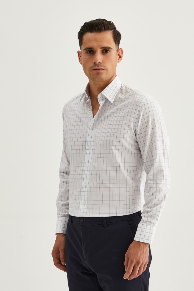 Camisa clssica regular fit