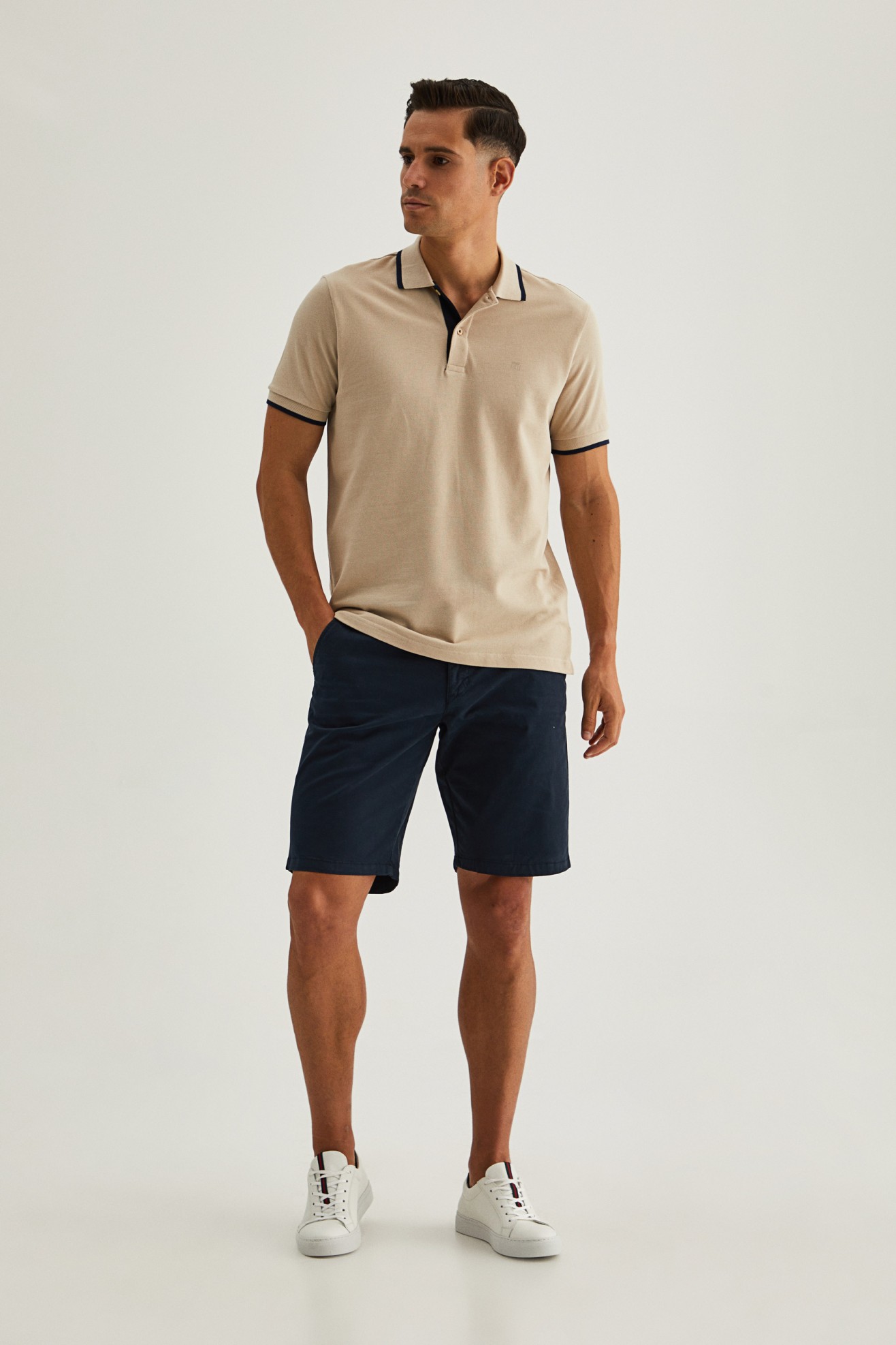 Polo piqu 100% algodo