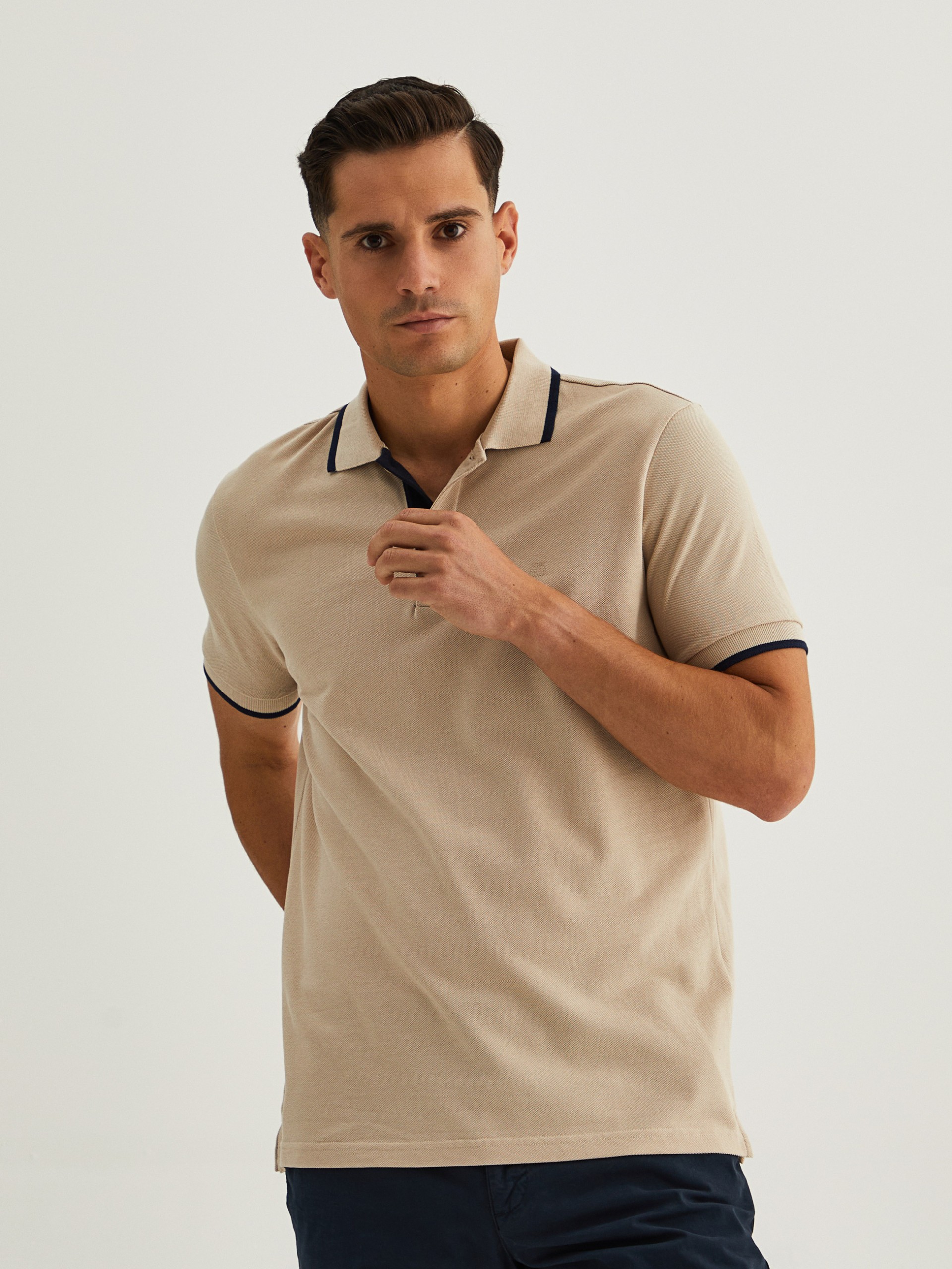 Polo de piqué 100% algodón