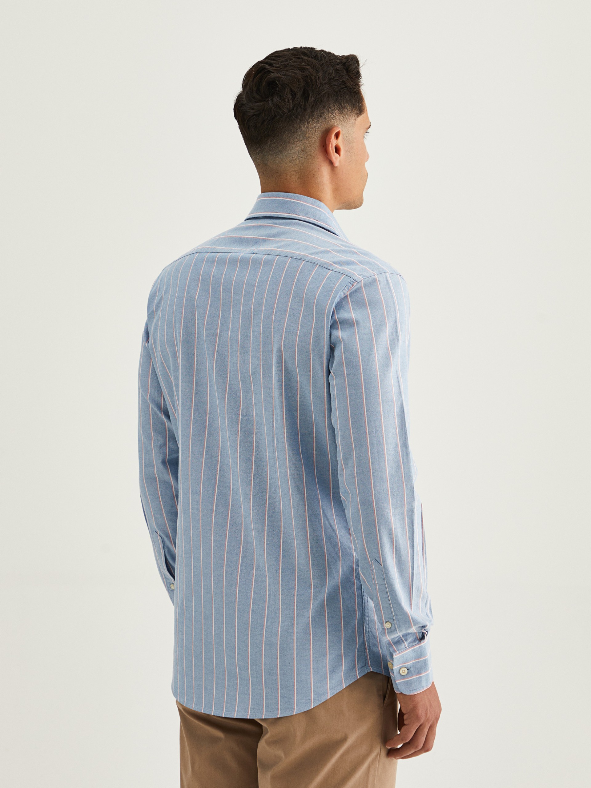 Camisa de rayas slim fit