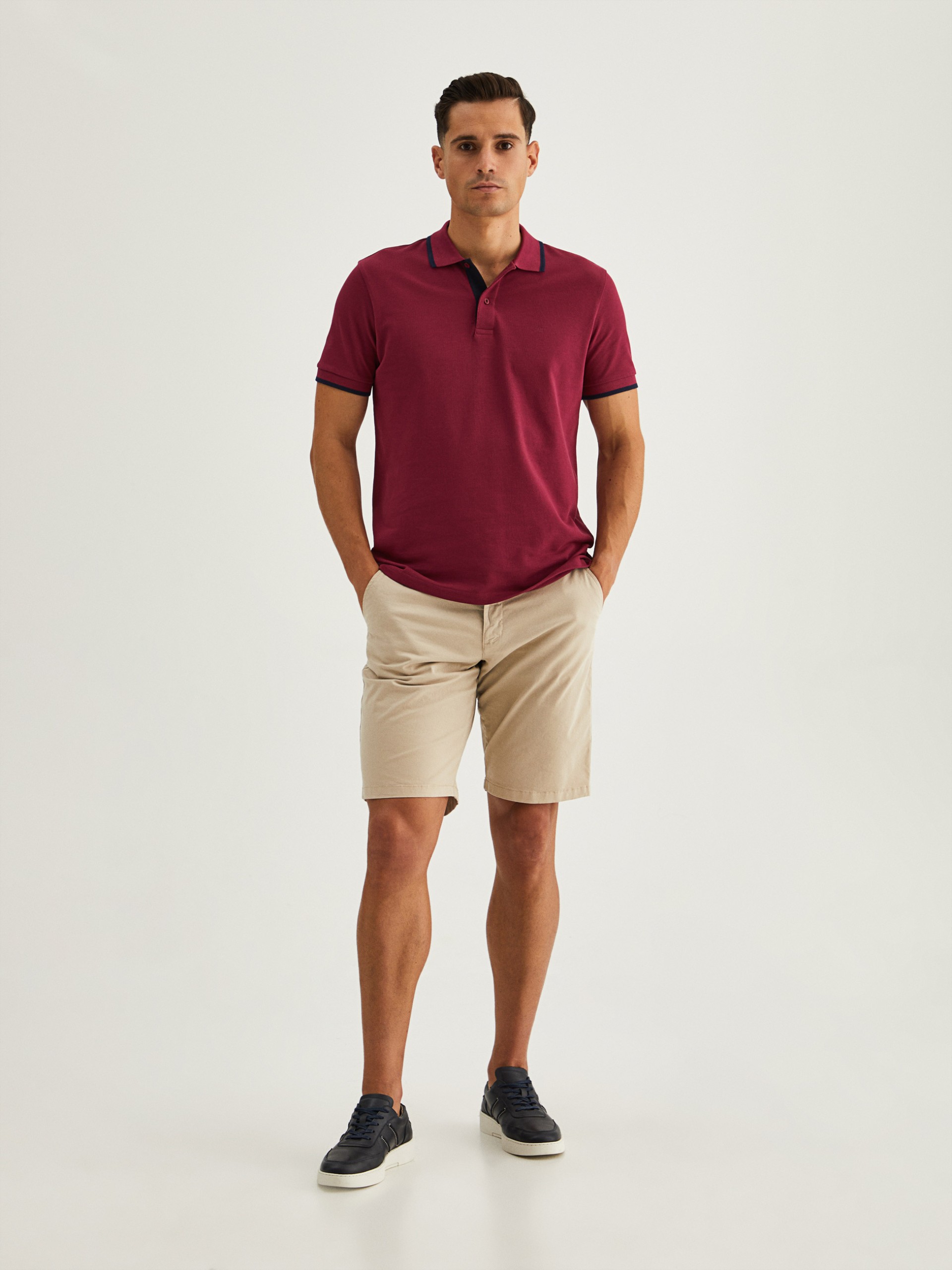 Polo de piqué 100% algodón