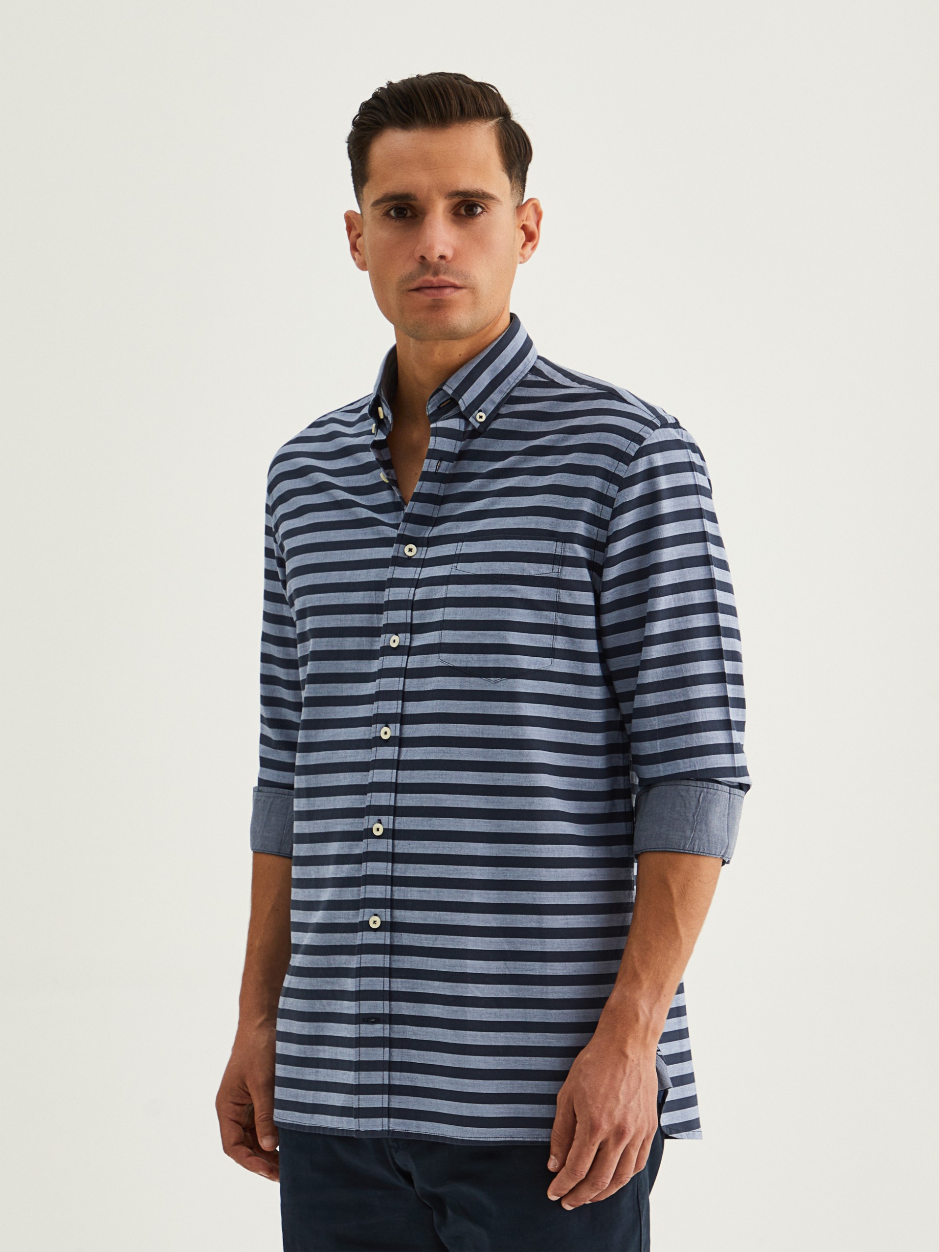 Camisa de rayas regular fit