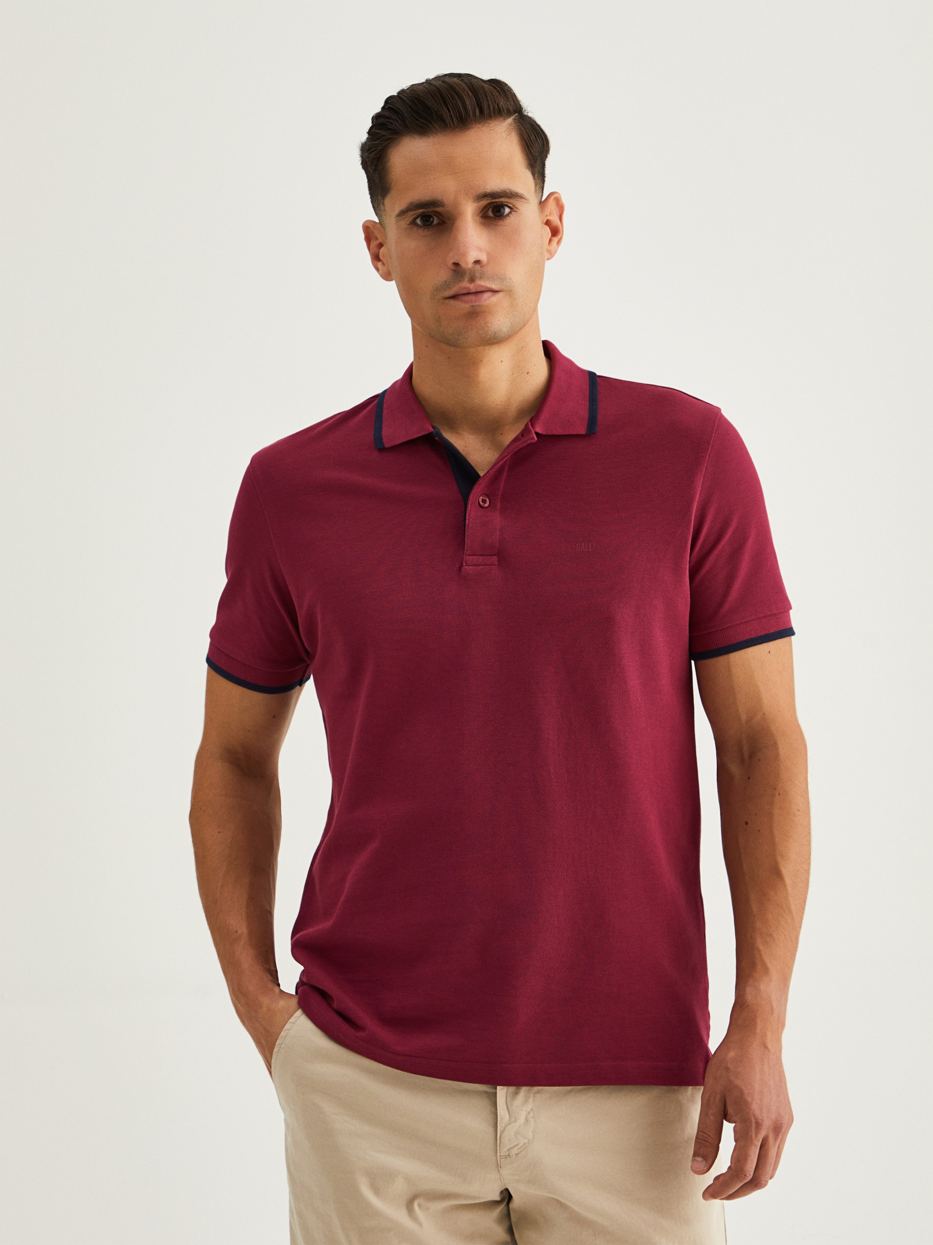 Polo de piqué 100% algodón