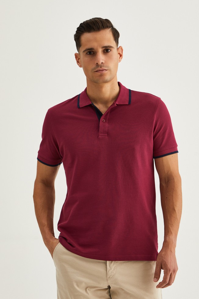 Polo de piqu 100% algodn