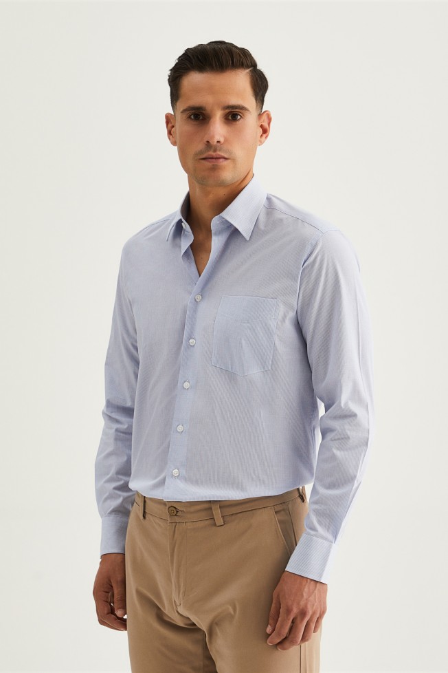 Camisa clssica regular fit