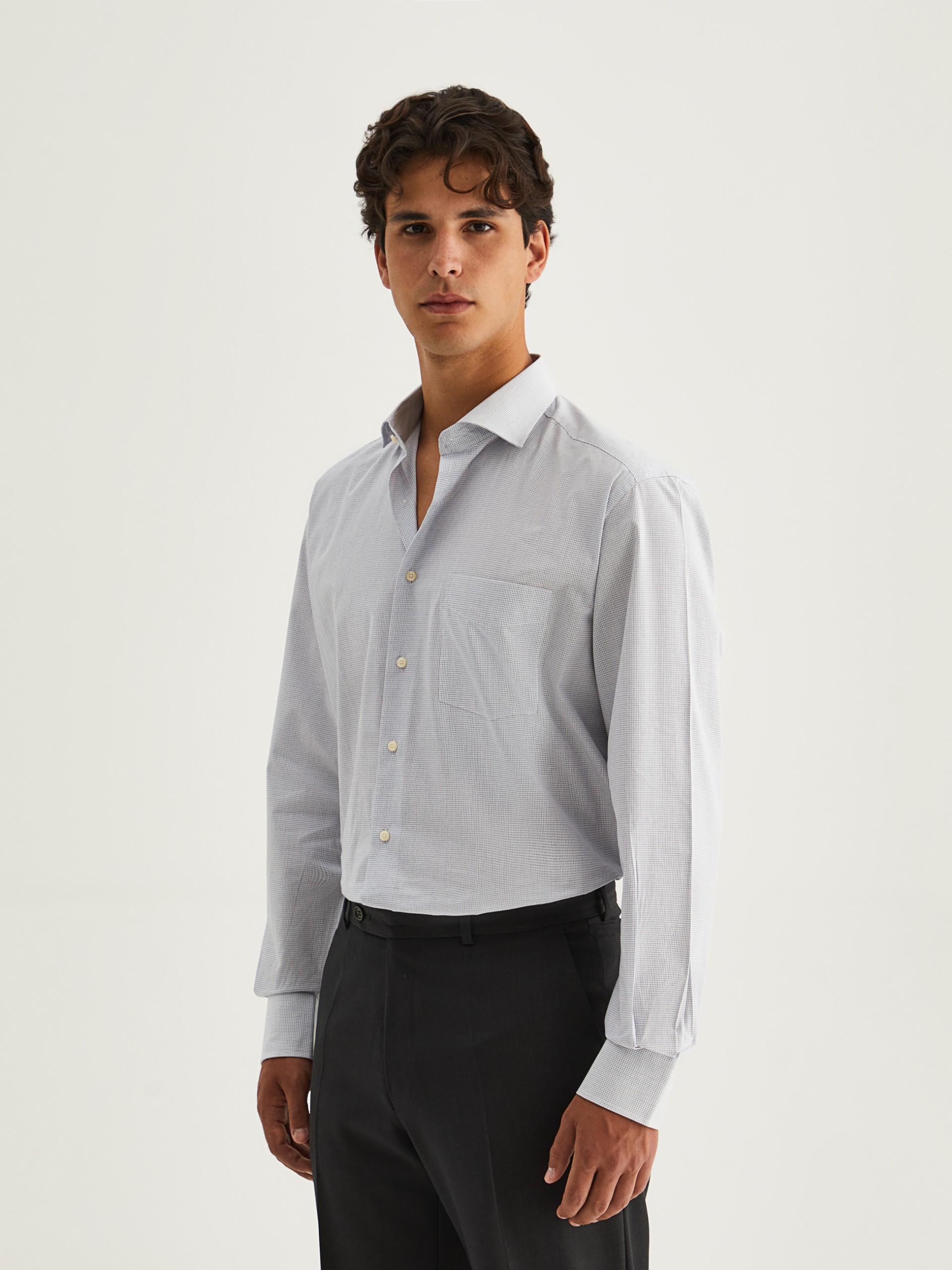 Camisa clásica regular fit