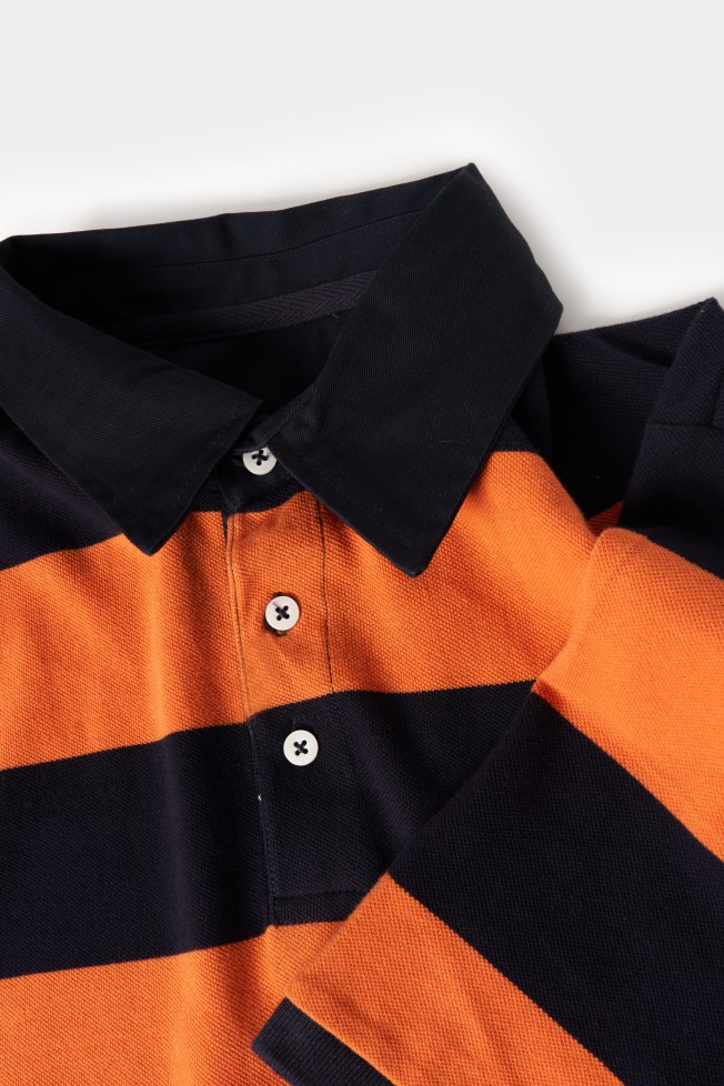 Polo piqu manga curta