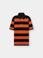 Polo piqu manga curta