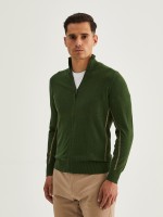 Chaqueta de punto con cremallera