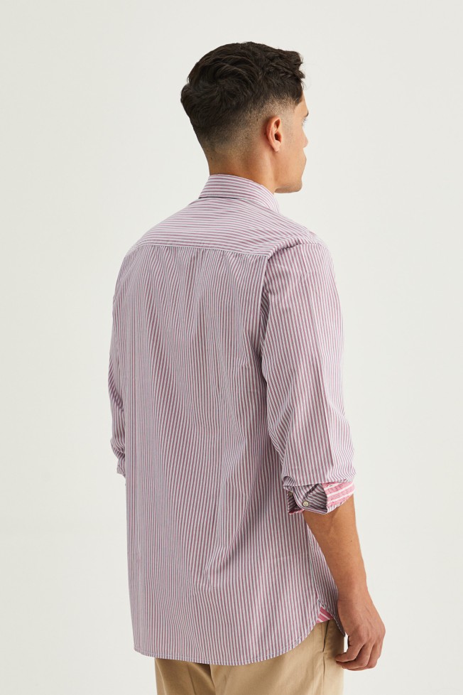 Camisa a rayas slim fit Camisa a rayas slim fit