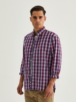 Camisa xadrez regular fit