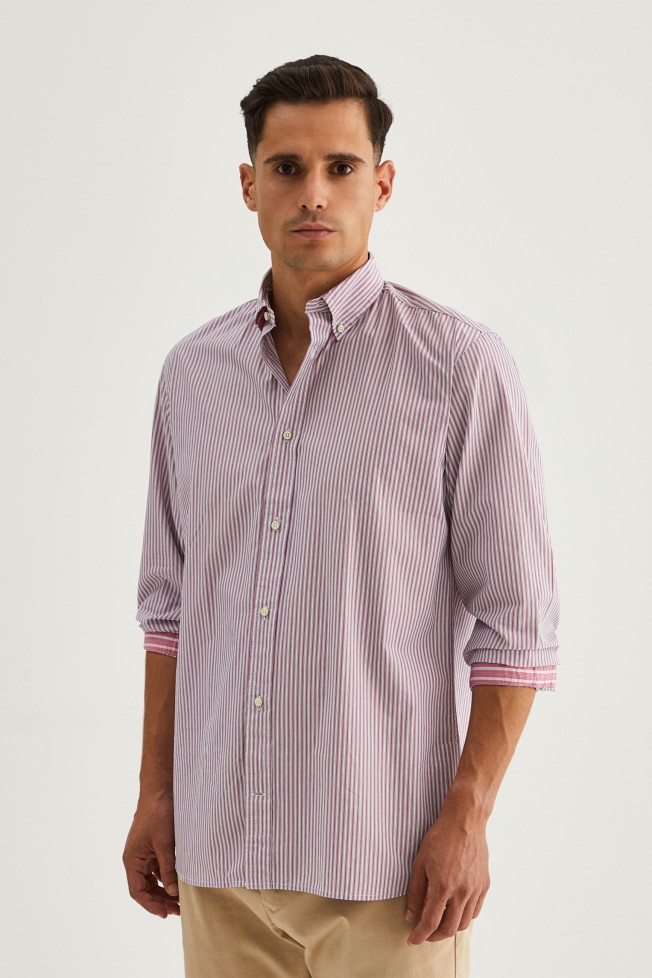 Camisa slim fit 