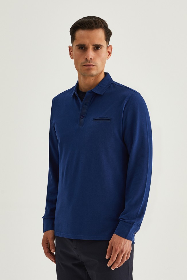 Polo de manga larga 