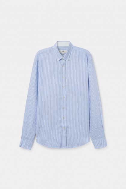 Regular fit linen shirt 